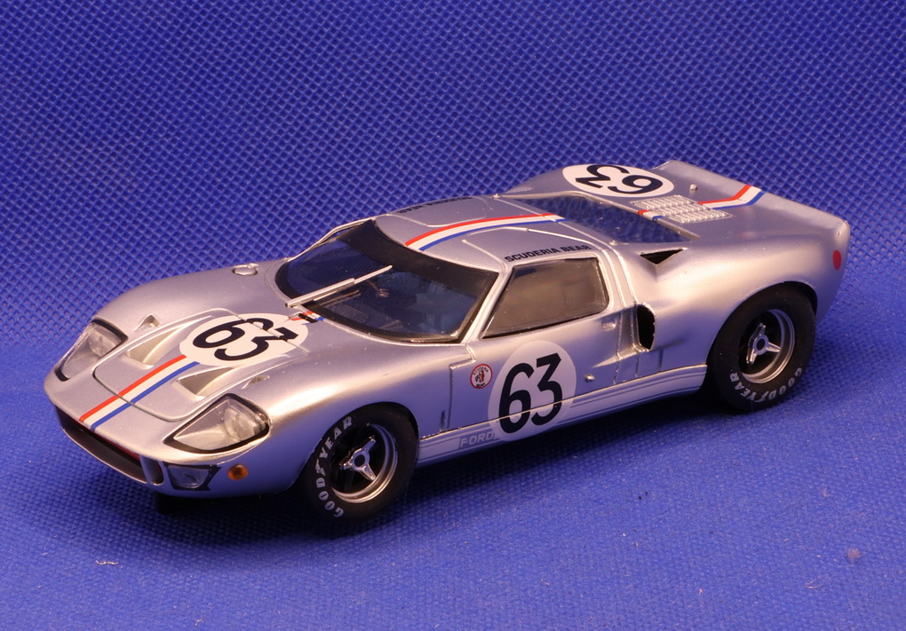 Slotcars66 Ford GT40 1/32nd scale Fly Car Model slot car Le Mans 1966 #63    